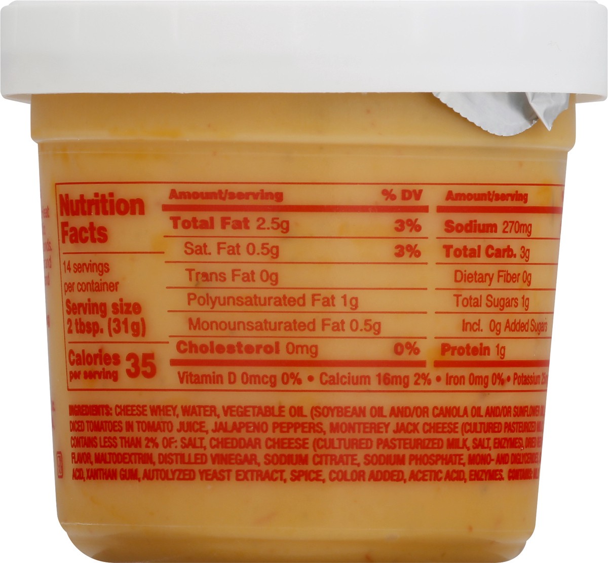 slide 6 of 9, Rico's Ricos Queso Pronto Medium with Tomatoes & Jalapeno Peppers Dip & Spread 15 oz, 15 oz