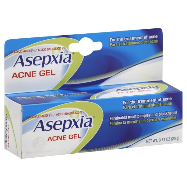 slide 1 of 1, Asepxia Acne Gel 0.71 oz, 0.71 oz