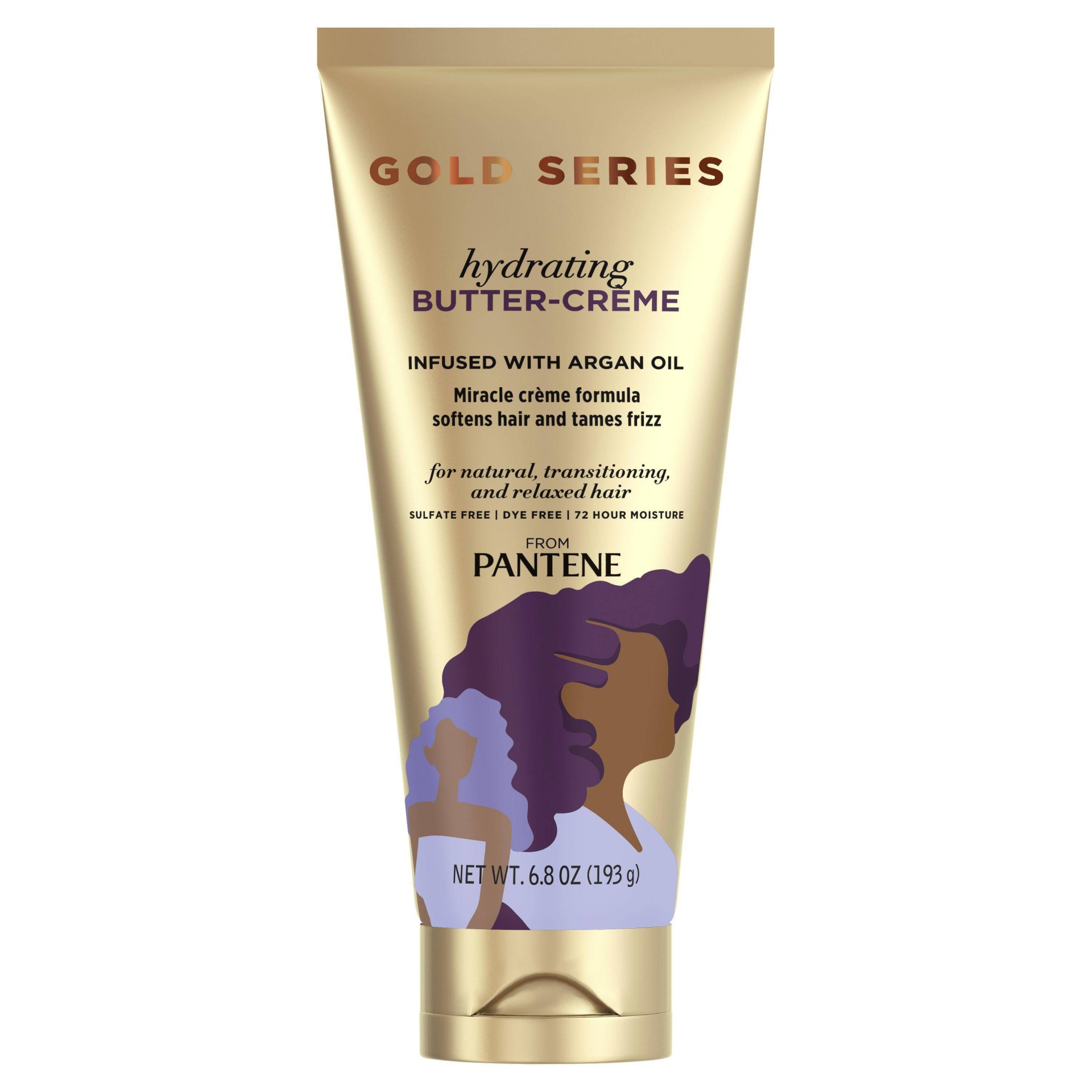 slide 1 of 6, Pantene Gold Series Sulfate-Free Hydrating Butter Cream for Curly, Coily Hair - 6.8oz, 6.8 oz