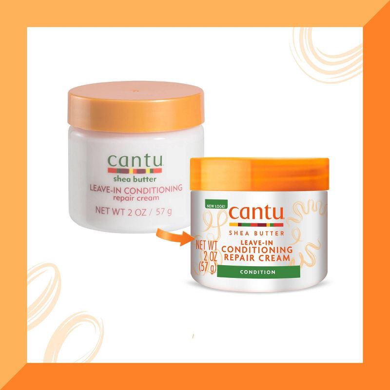 slide 2 of 8, Cantu Shea Butter Leave-In Conditioning Repair Hair Cream Travel Size - 2oz, 2 oz