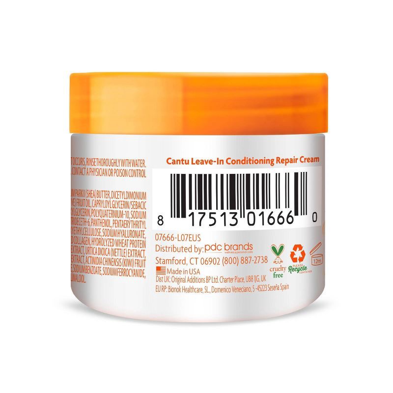 slide 7 of 8, Cantu Shea Butter Leave-In Conditioning Repair Hair Cream Travel Size - 2oz, 2 oz