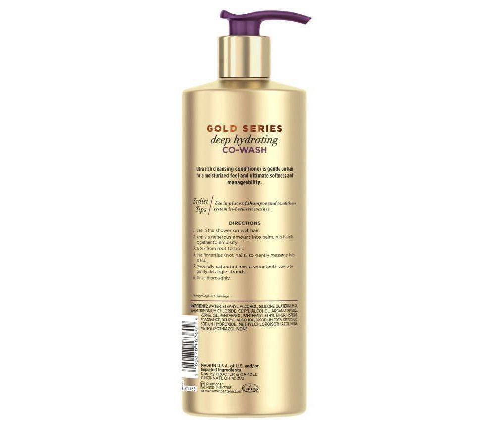 slide 2 of 4, Pantene Gold Series Deep Hydrating Co-Wash - 15.2 fl oz, 15.2 fl oz