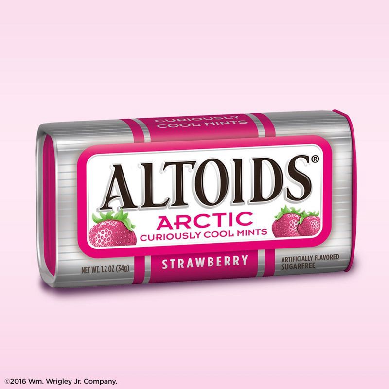 slide 3 of 6, Altoids Arctic Strawberry Mint Candies - 1.2oz, 1.2 oz