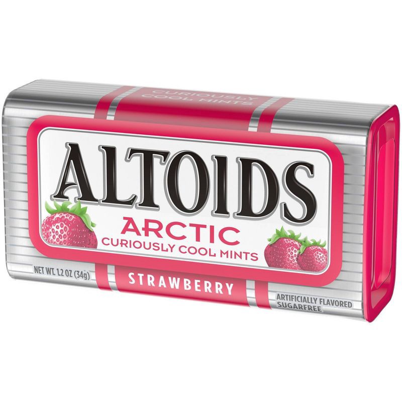 slide 10 of 10, Altoids Arctic Strawberry Mint Candy - 1.2oz, 1.2 oz