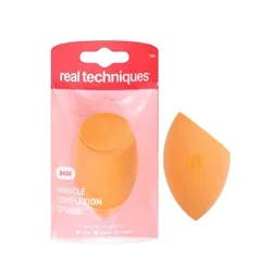 Real Techniques Sponge + Miracle Complexion Sponge - 1ct: Blending, Face Application, Polyurethane Foam