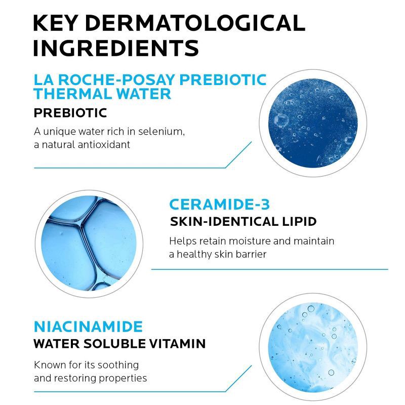 slide 3 of 5, La Roche Posay Toleriane Hydrating Gentle Face Wash with Ceramide for Normal to Dry Sensitive Skin - 13.5 fl oz, 13.5 fl oz