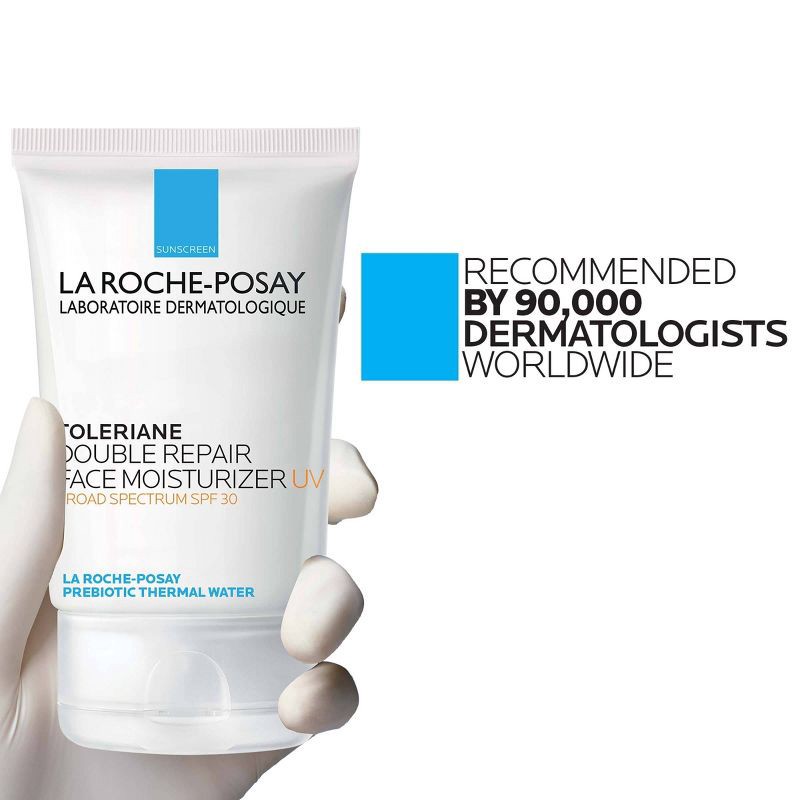 slide 9 of 9, La Roche Posay Face Moisturizer Sunscreen Toleriane with Ceramide and Niacinamide - SPF 30 - 3.38 fl oz, 0 x 3.38 fl oz