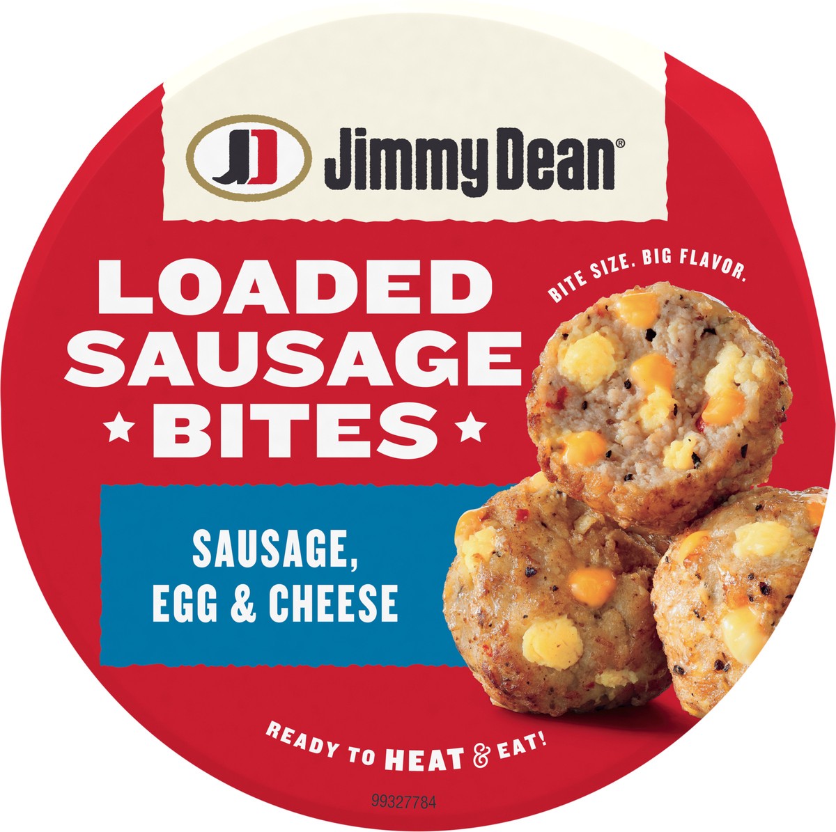 slide 6 of 8, Jimmy Dean Loaded Sausage Bites Sausage Egg and Cheese, single serve, 106.31 g