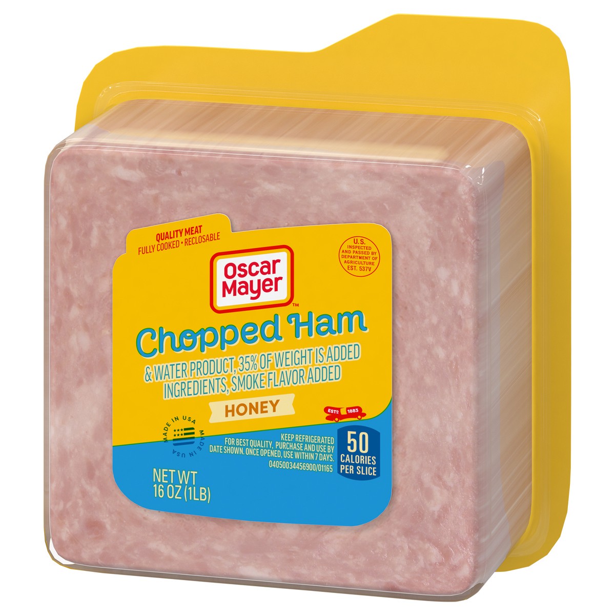 slide 7 of 9, Oscar Mayer Honey Chopped Ham 16 oz Package, 16 oz