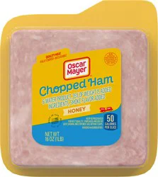 Oscar Mayer Honey Chopped Ham 16 oz Package