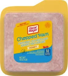 Oscar Mayer Honey Chopped Ham 16 oz Package