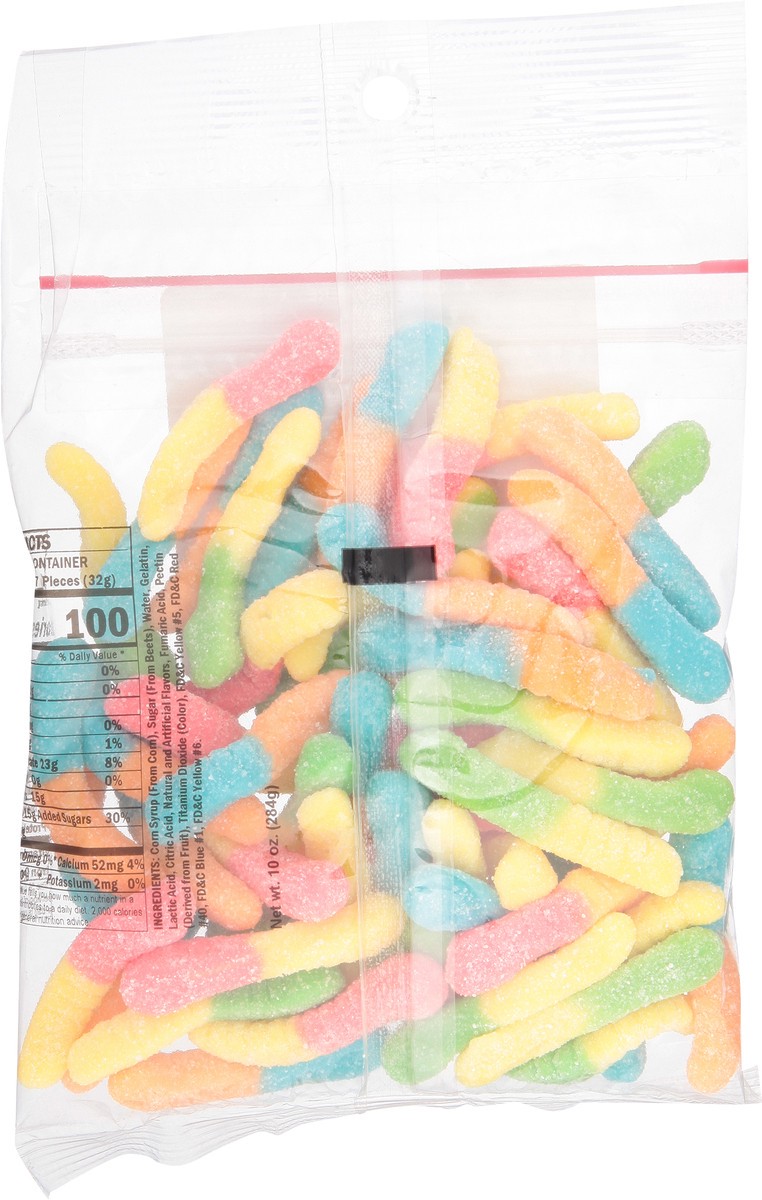 slide 11 of 12, Backroad Country Sour Neon Worms - 10 oz, 10 oz