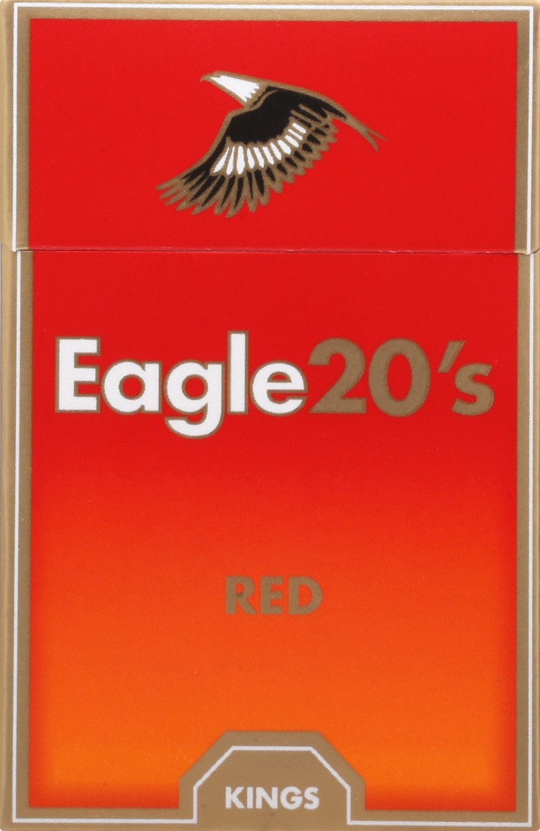 slide 7 of 8, Eagle Brand Cigarettes, Class A, Red, Kings, 20 ct