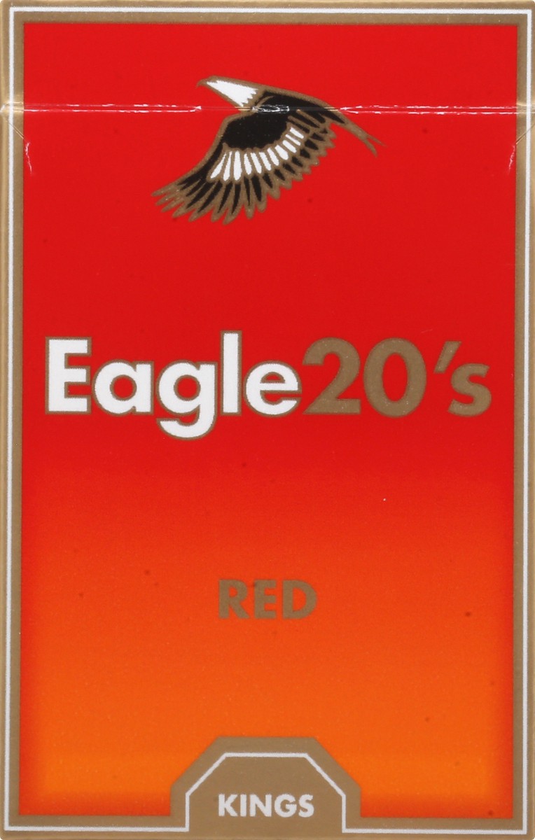 slide 8 of 8, Eagle Brand Cigarettes, Class A, Red, Kings, 20 ct