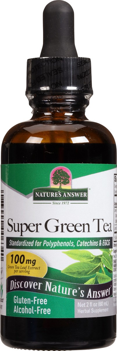 slide 10 of 12, Nature's Answer 100 mg Super Green Tea 2 fl oz, 2 fl oz