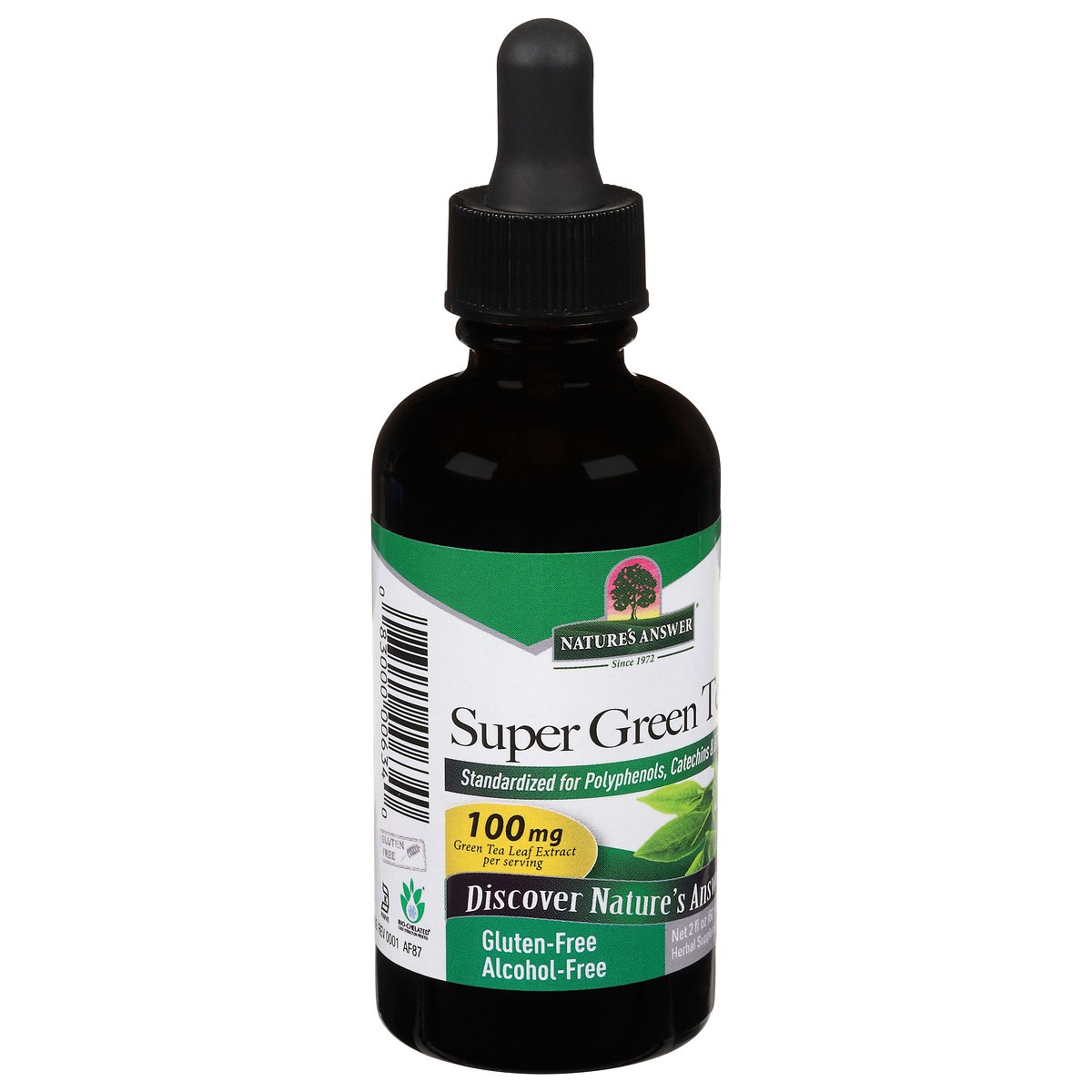 slide 9 of 12, Nature's Answer 100 mg Super Green Tea 2 fl oz, 2 fl oz