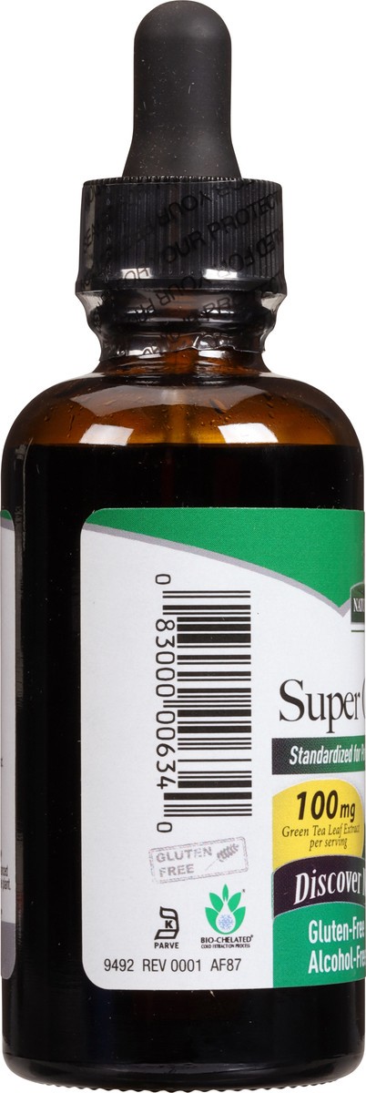 slide 12 of 12, Nature's Answer 100 mg Super Green Tea 2 fl oz, 2 fl oz