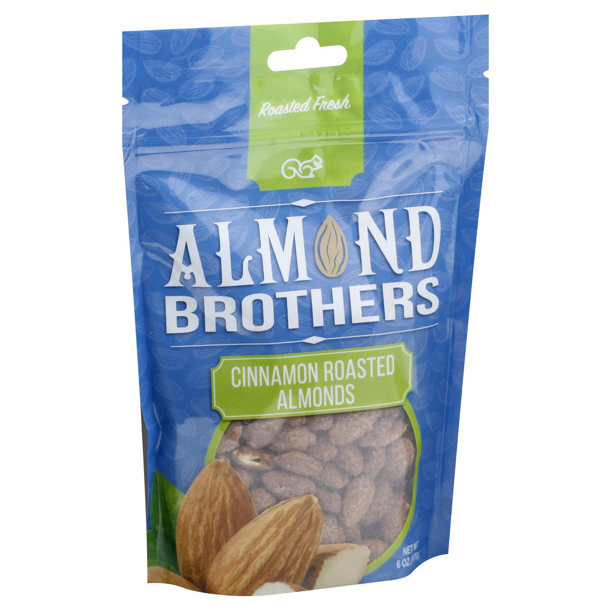 slide 5 of 9, Almond Brothers Cinnamon Roasted Almonds, 6 oz