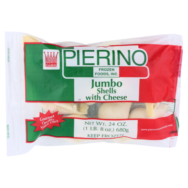 slide 1 of 1, Pierino Jumbo Shells W/Cheese, 24 oz