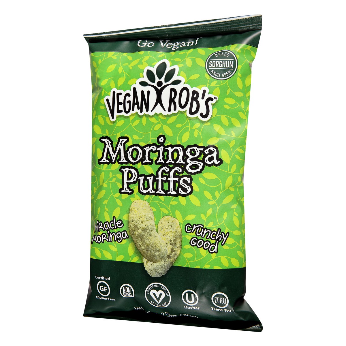 slide 8 of 12, Vegan Rob's Puffs, Moringa, 1.25 oz