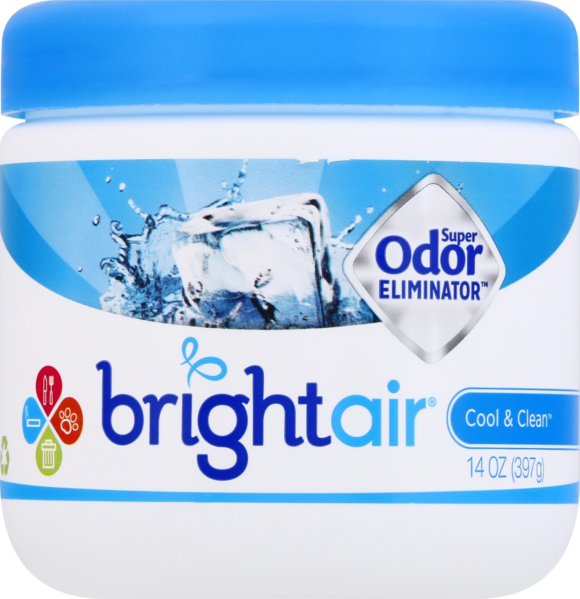 slide 6 of 9, Bright Air Cool & Clean Odor Eliminator 14 oz, 14 oz