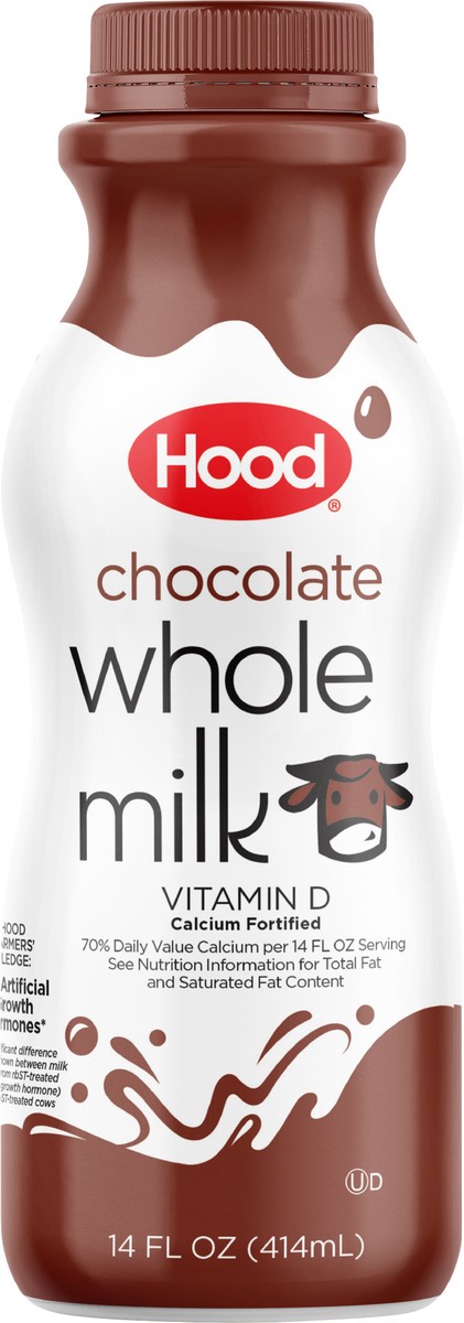 slide 8 of 9, Hood Chocolate Milk, 14 oz