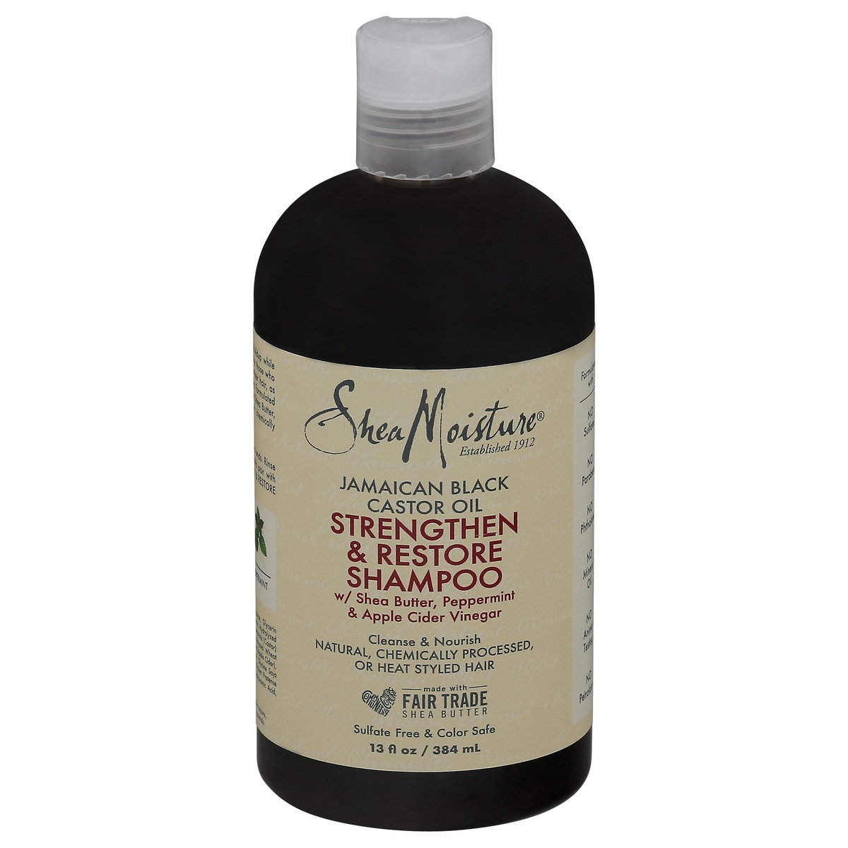 slide 1 of 1, SheaMoisture Jamaican Black Castor Oil Strengthen & Restore Shampoo - 13 fl oz, 13 fl oz