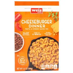 Weis Quality Cheeseburger Simply Skillets Pasta & Sauce Mix - 5.8 oz