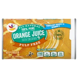Giant 100% Pure Orange Juice Pulp Free Frozen Concentrate
