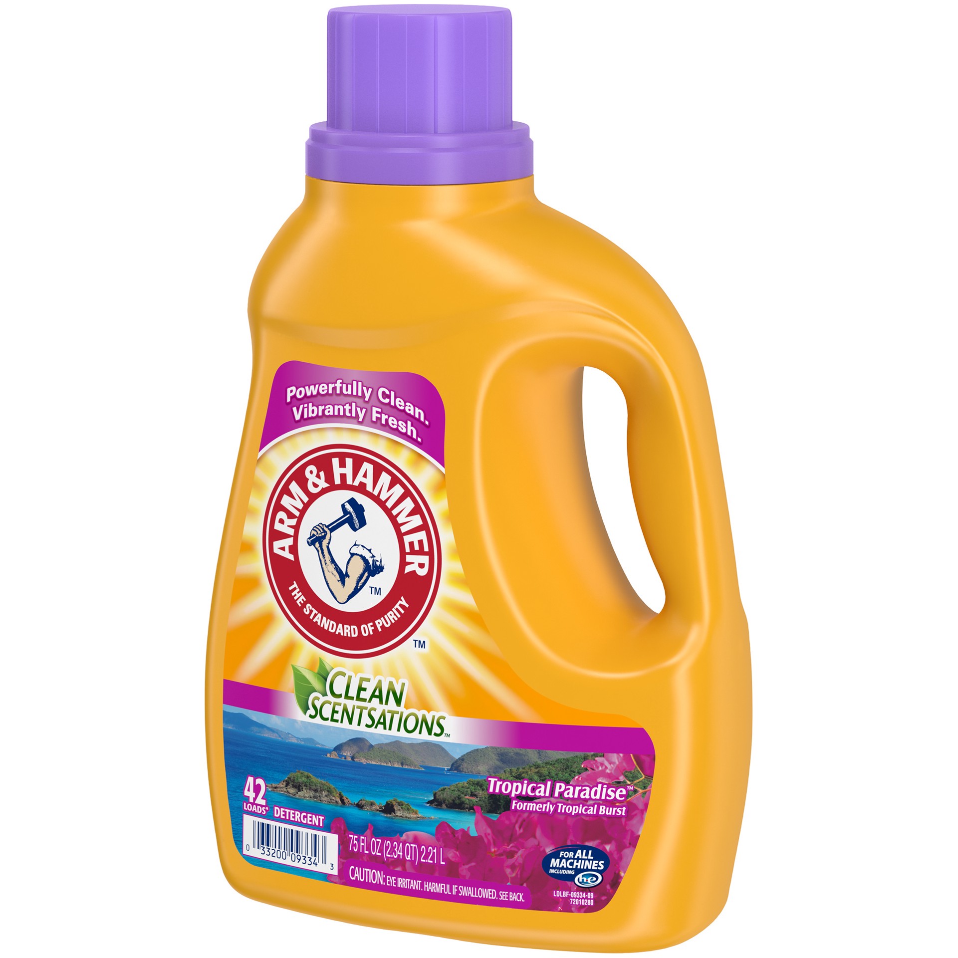 slide 2 of 5, ARM & HAMMER Tropical Paradise Detergent 75 fl oz, 75 fl oz