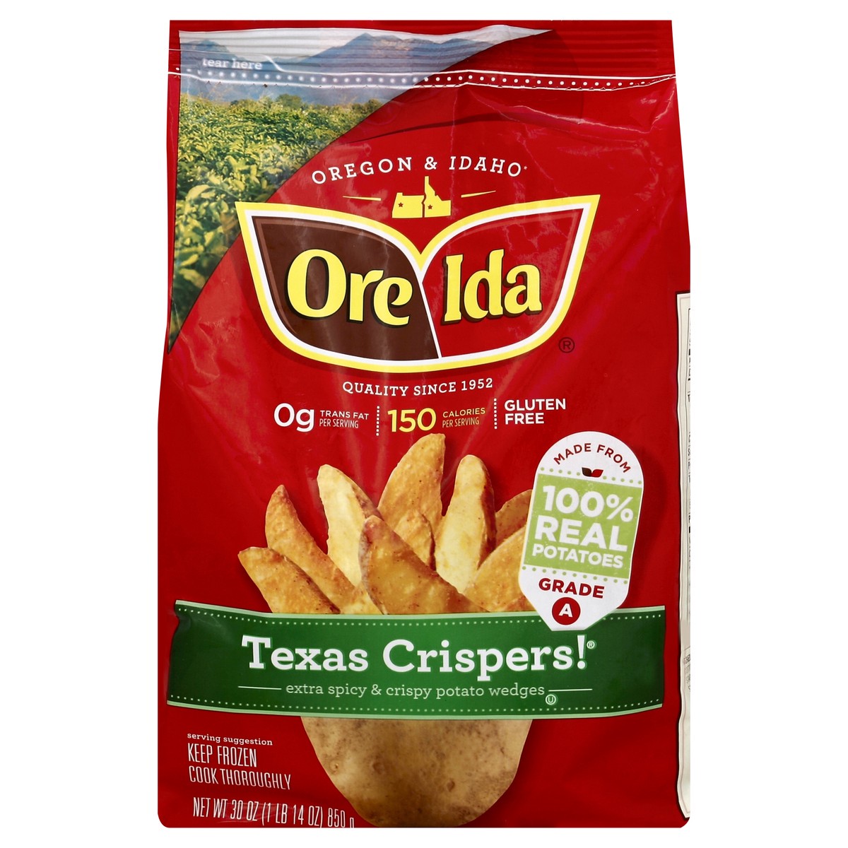 slide 3 of 6, Ore-Ida Texas Crispers! 30 oz, 30 oz