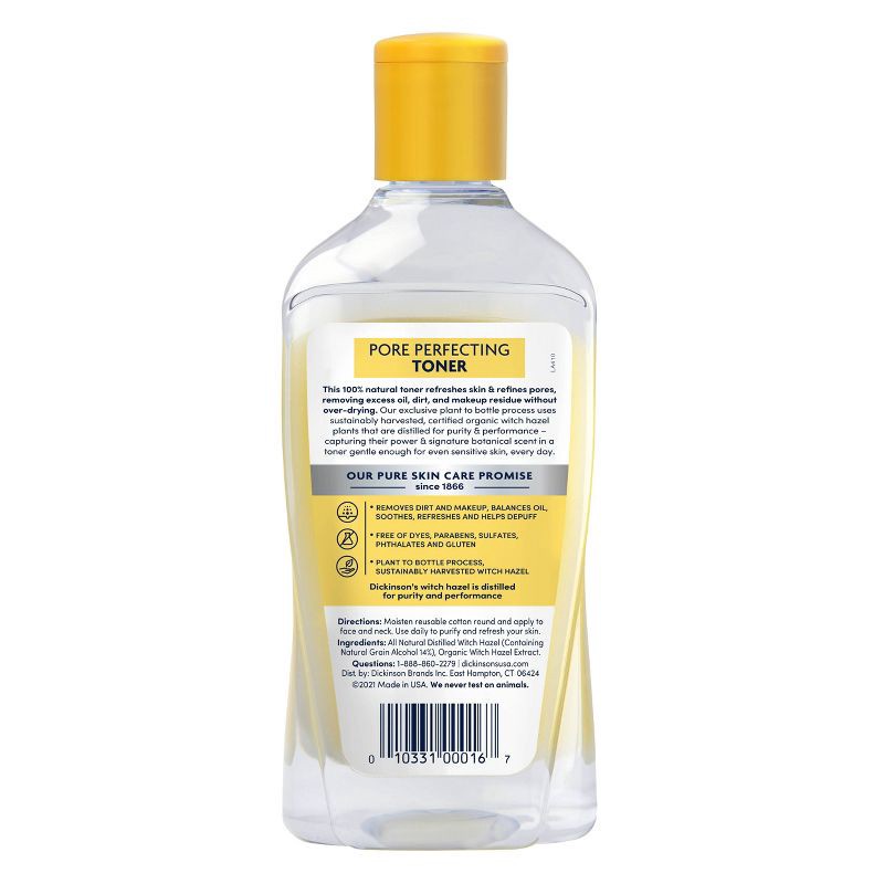 slide 2 of 5, Dickinson's Original Witch Hazel Pore Perfecting 100% Natural Toner - 16 fl oz, 16 fl oz