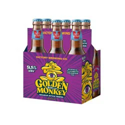 Victory Brewing Company Victory Golden Monkey Belgian-Style Tripel Ale Beer - 6pk/12 fl oz Bottles