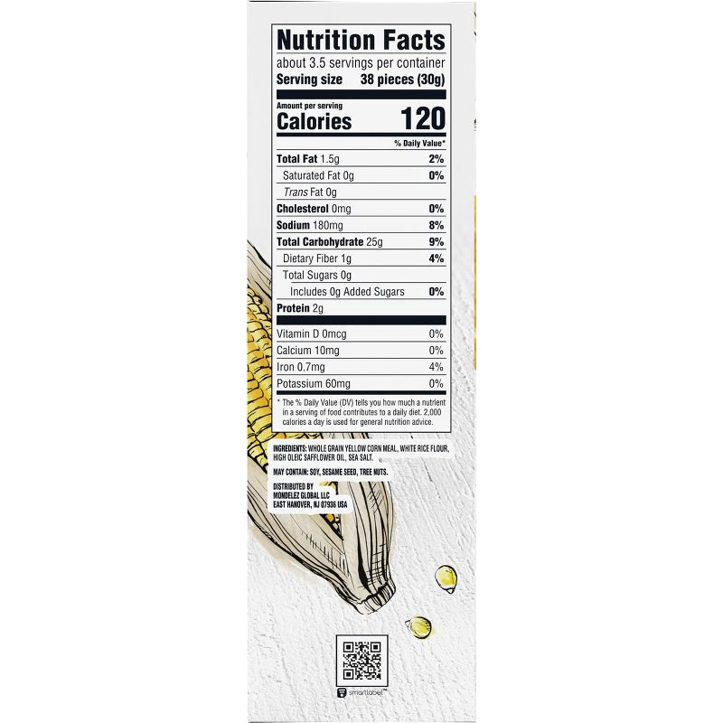 slide 11 of 15, Good Thins Sea Salt Corn Snacks Gluten Free Crackers - 3.5oz, 3.5 oz