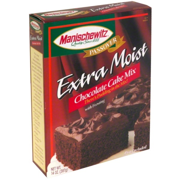 slide 1 of 1, Manischewitz Manischewietz Extra Moist Chocolate Cake Mix, 14 oz