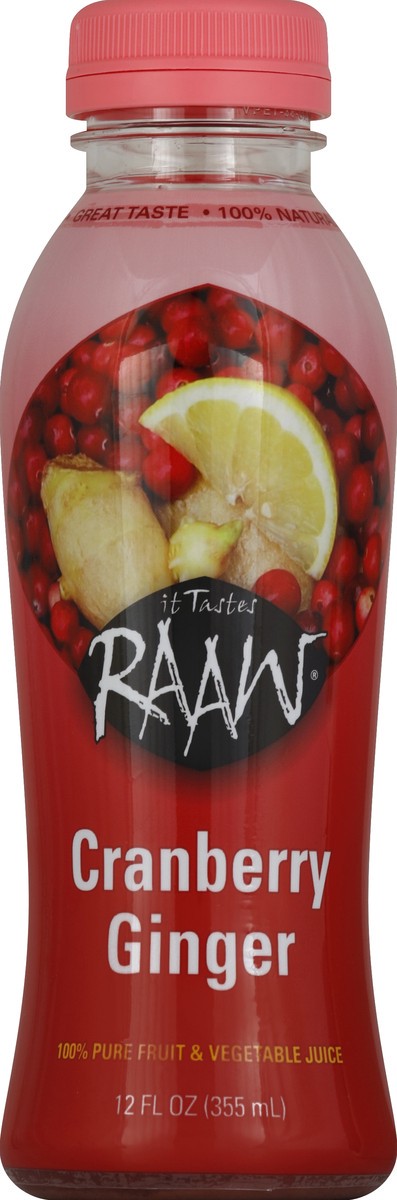 slide 4 of 4, It Tastes Raaw Fruit & Vegetable Juice 12 oz, 12 oz