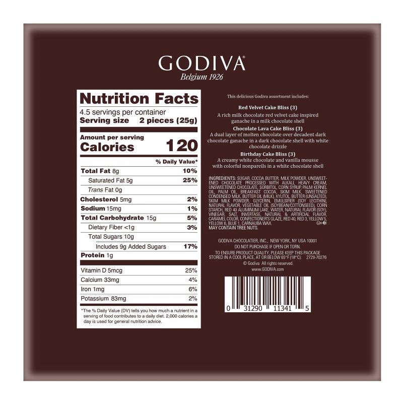 Godiva Assorted Cake Truffles 3.8oz 3.8 oz | Shipt