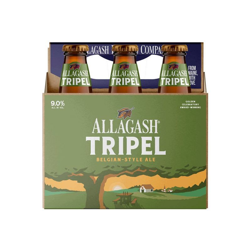 slide 2 of 6, Allagash Brewing Company Allagash Belgian-Style Tripel Beer - 6pk/12 fl oz Bottles, 6 ct; 12 fl oz