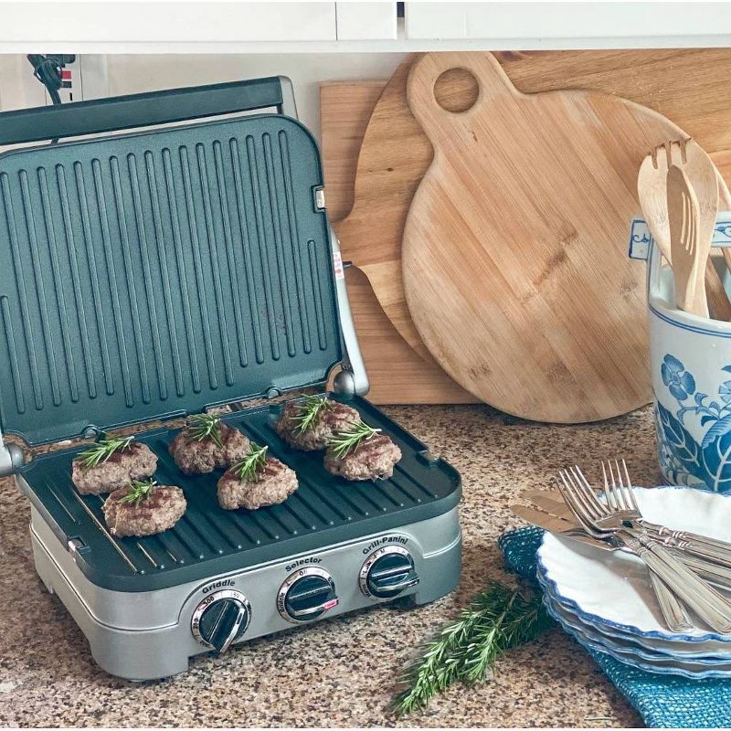 slide 12 of 20, Cuisinart Griddler - Stainless Steel - GR-4NP1, 1 ct