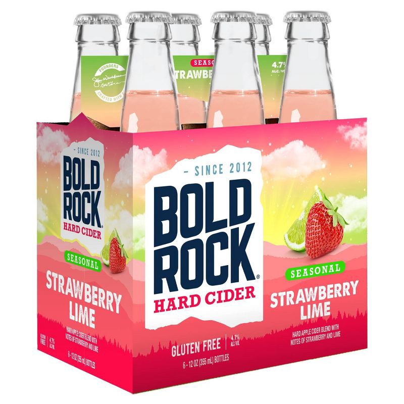 slide 2 of 5, Bold Rock Seasonal Beer - 6pk/12 fl oz Bottles, 6 ct; 12 fl oz