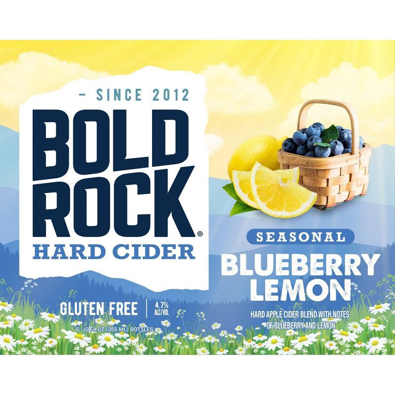 slide 1 of 3, Bold Rock Seasonal Beer - 6pk/12 fl oz Bottles, 6 ct; 12 fl oz