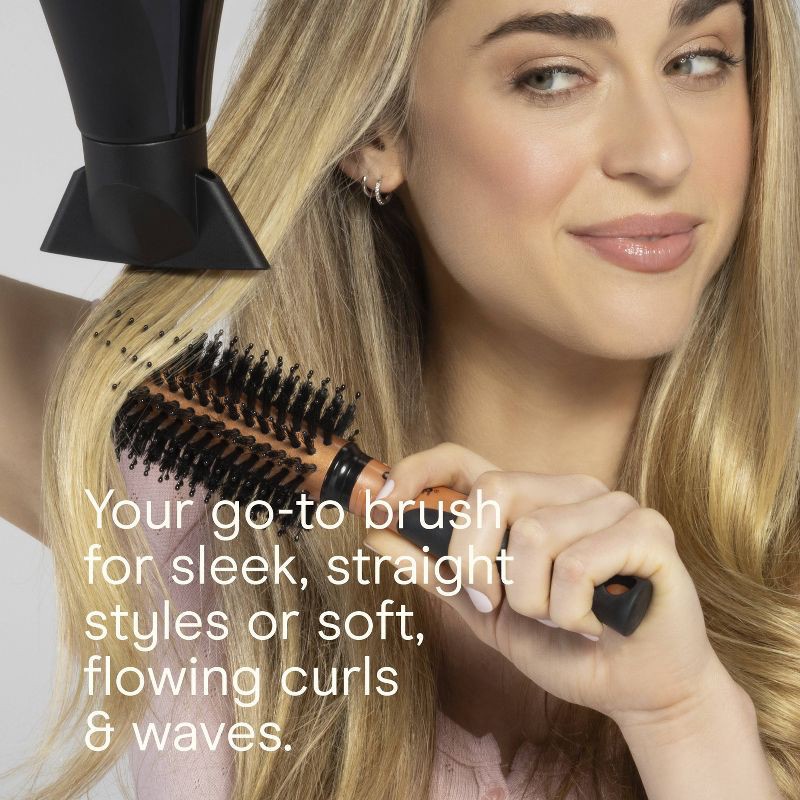 slide 5 of 8, Conair Copper Pro Porcupine Round Hair Brush - Small Barrel - All Hair, 1 ct