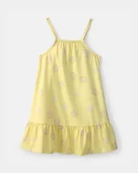 Carters Toddler Girl Shell Swim Dress - Yellow Yellow 3T