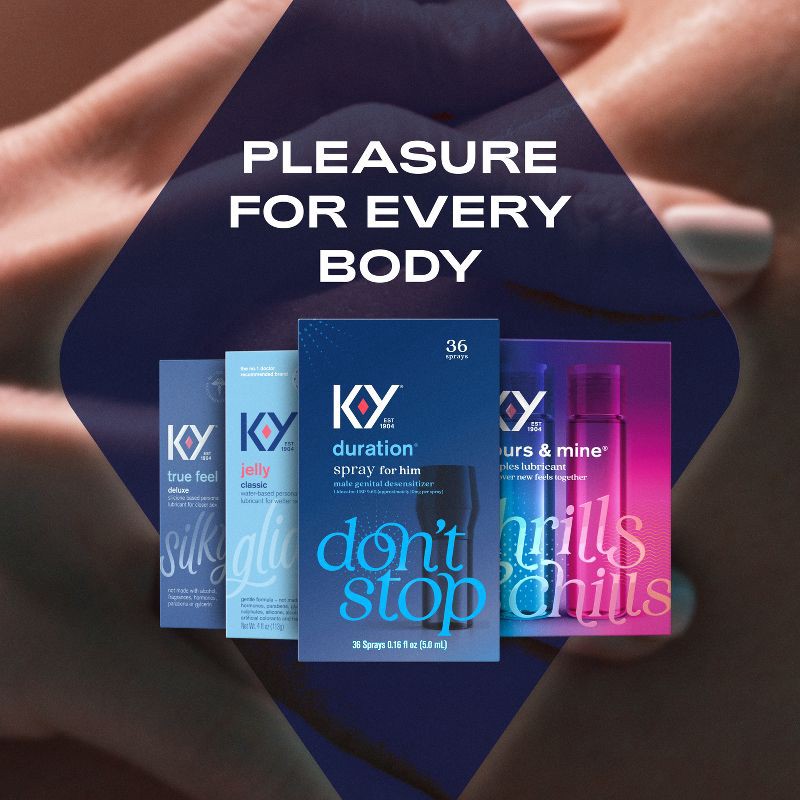 slide 8 of 9, K-Y Duration Spray for Men - 0.16 fl oz, 0.16 fl oz