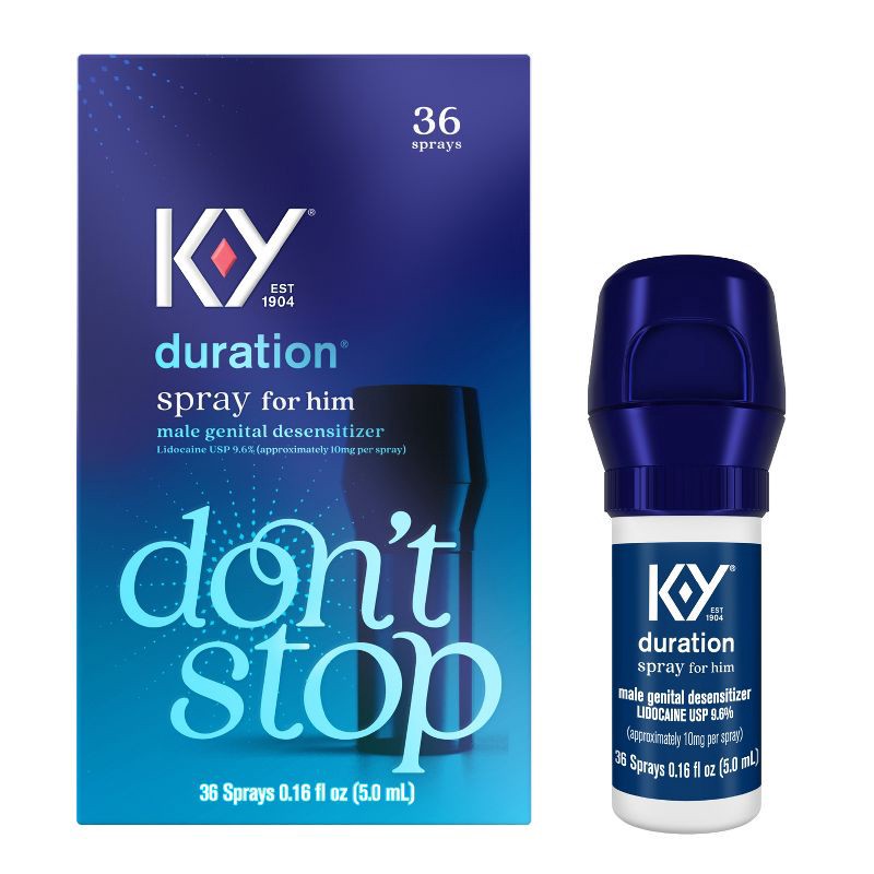 slide 1 of 5, K-Y Duration Spray for Men - 0.16 fl oz, 0.16 fl oz