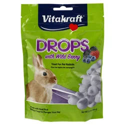 Vitakraft Drops with Wildberry Rabbit Treats