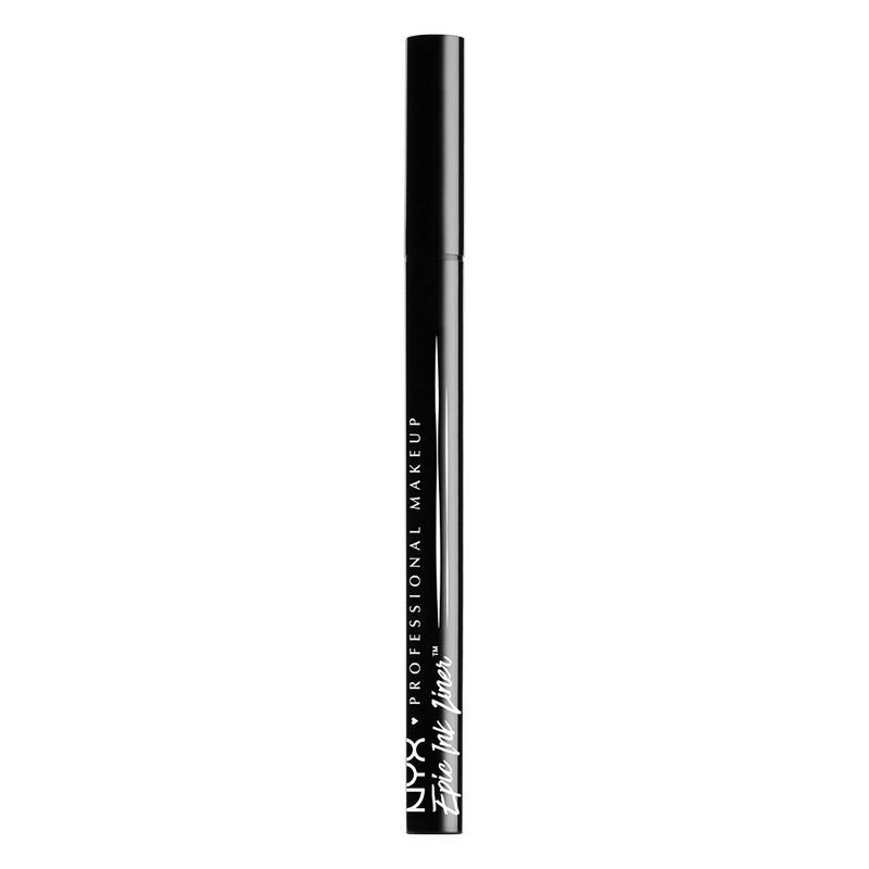 slide 4 of 10, NYX Professional Makeup Epic Ink Waterproof Eyeliner - Vegan Formula - Black - 0.03 fl oz, 0.03 fl oz