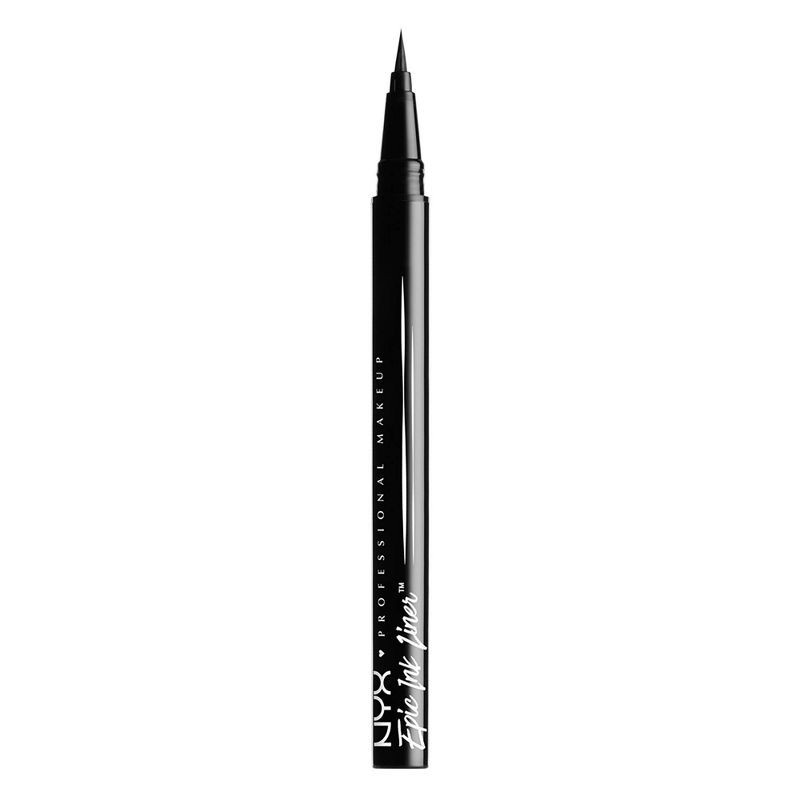 slide 1 of 10, NYX Professional Makeup Epic Ink Waterproof Eyeliner - Vegan Formula - Black - 0.03 fl oz, 0.03 fl oz