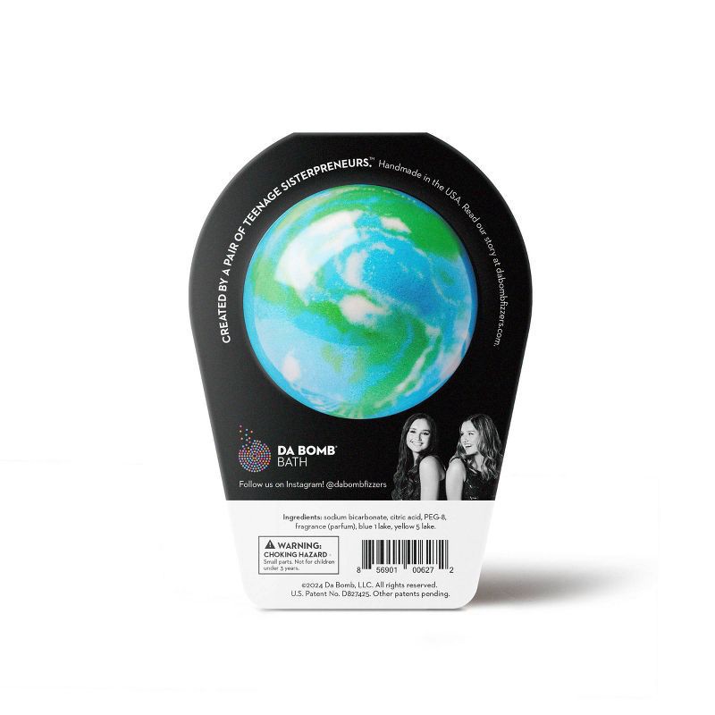 slide 2 of 4, Da Bomb Bath Fizzers Earth Bath Bomb - 3.5oz, 3.5 oz