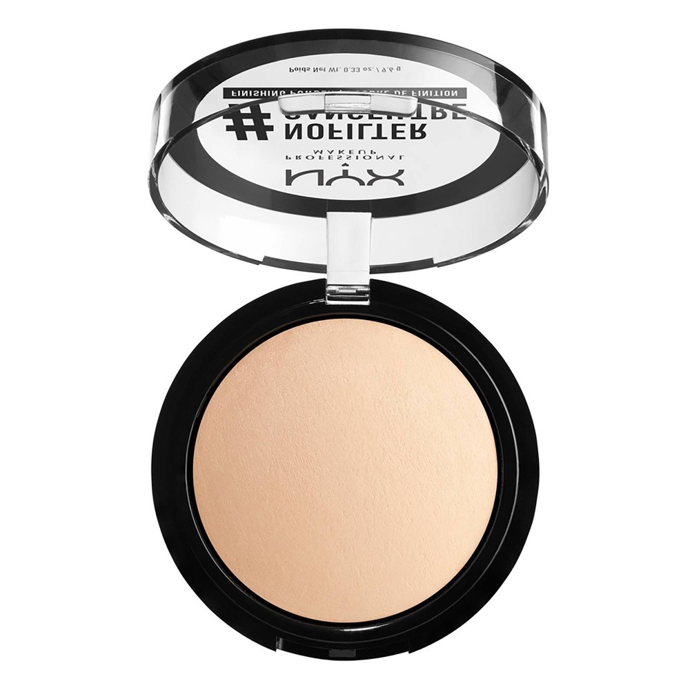 slide 2 of 4, NYX Professional Makeup Nofilter Finishing Pressed Powder - Setting Powder - Porcelain - 0.33oz, 0.33 oz